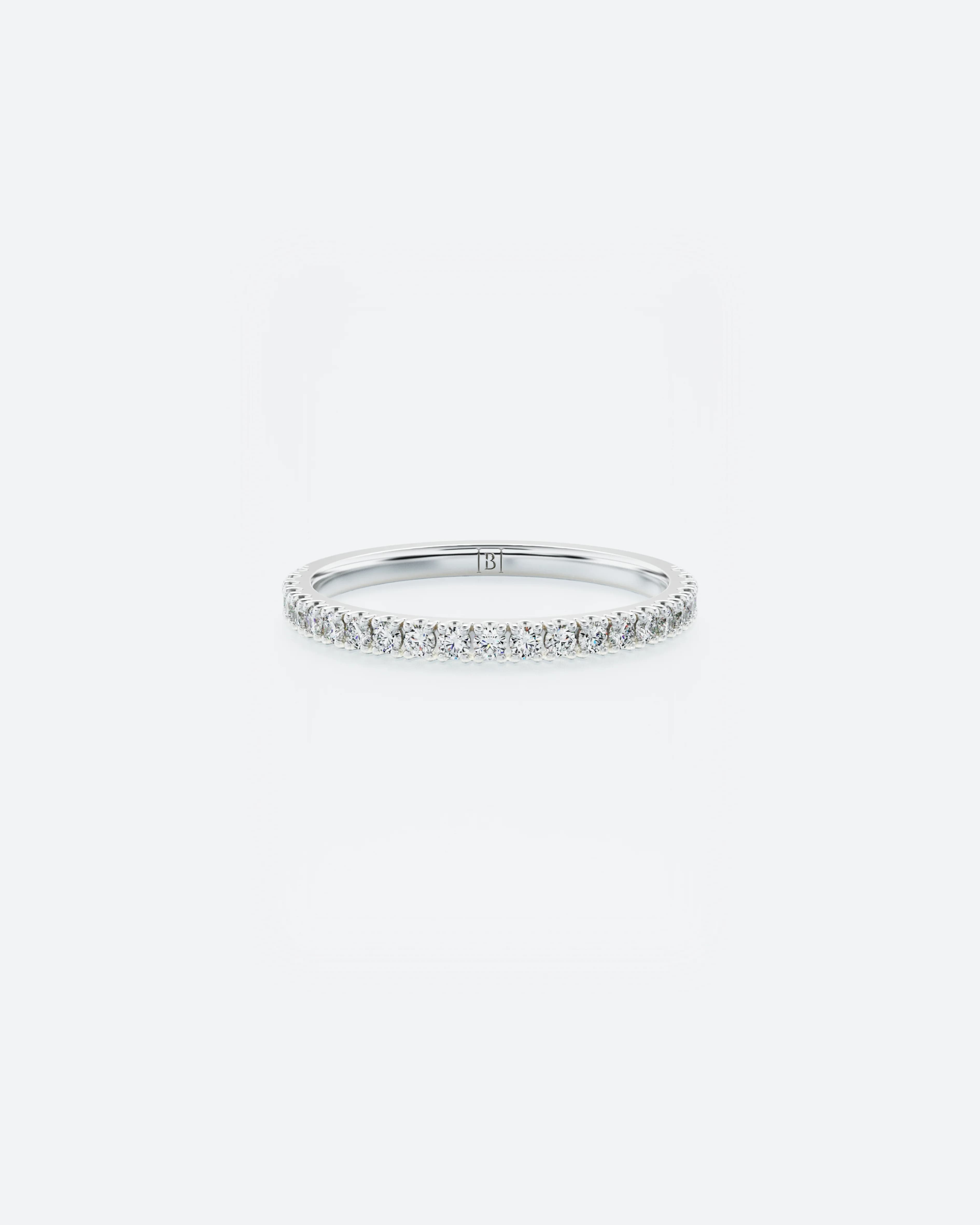Half Eternity Band with Diamonds