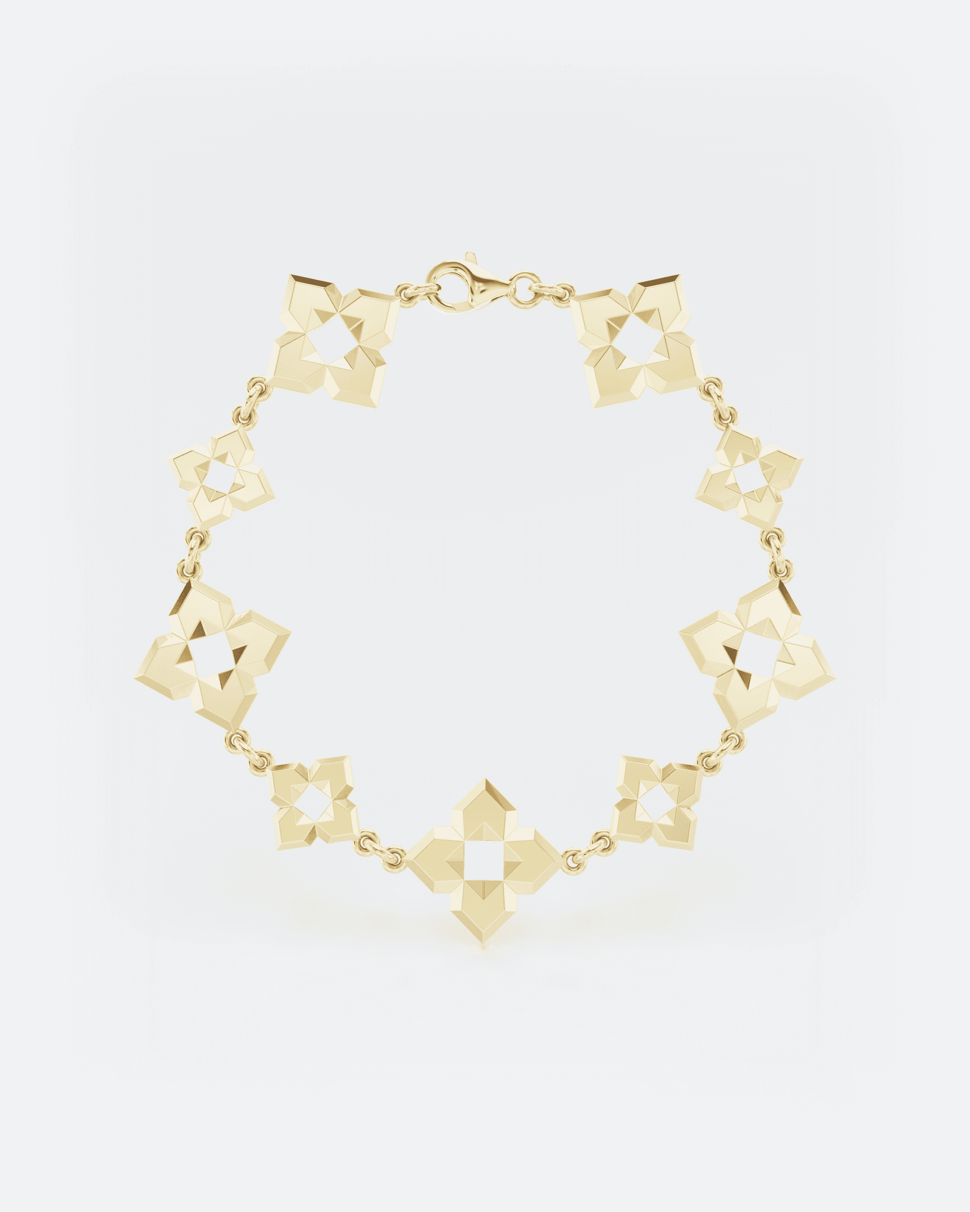 Sakura Yellow Gold Bracelet