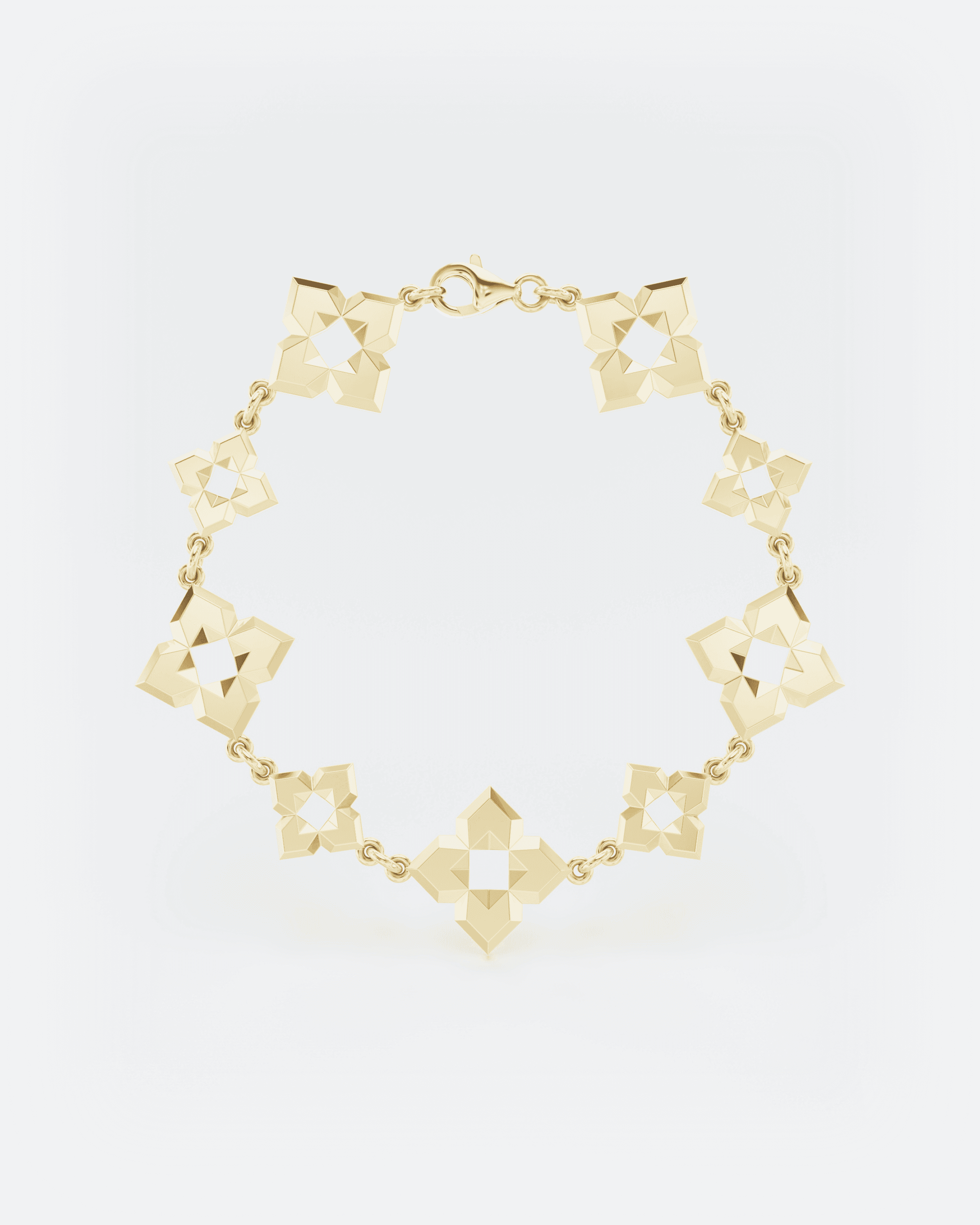 Sakura Yellow Gold Bracelet