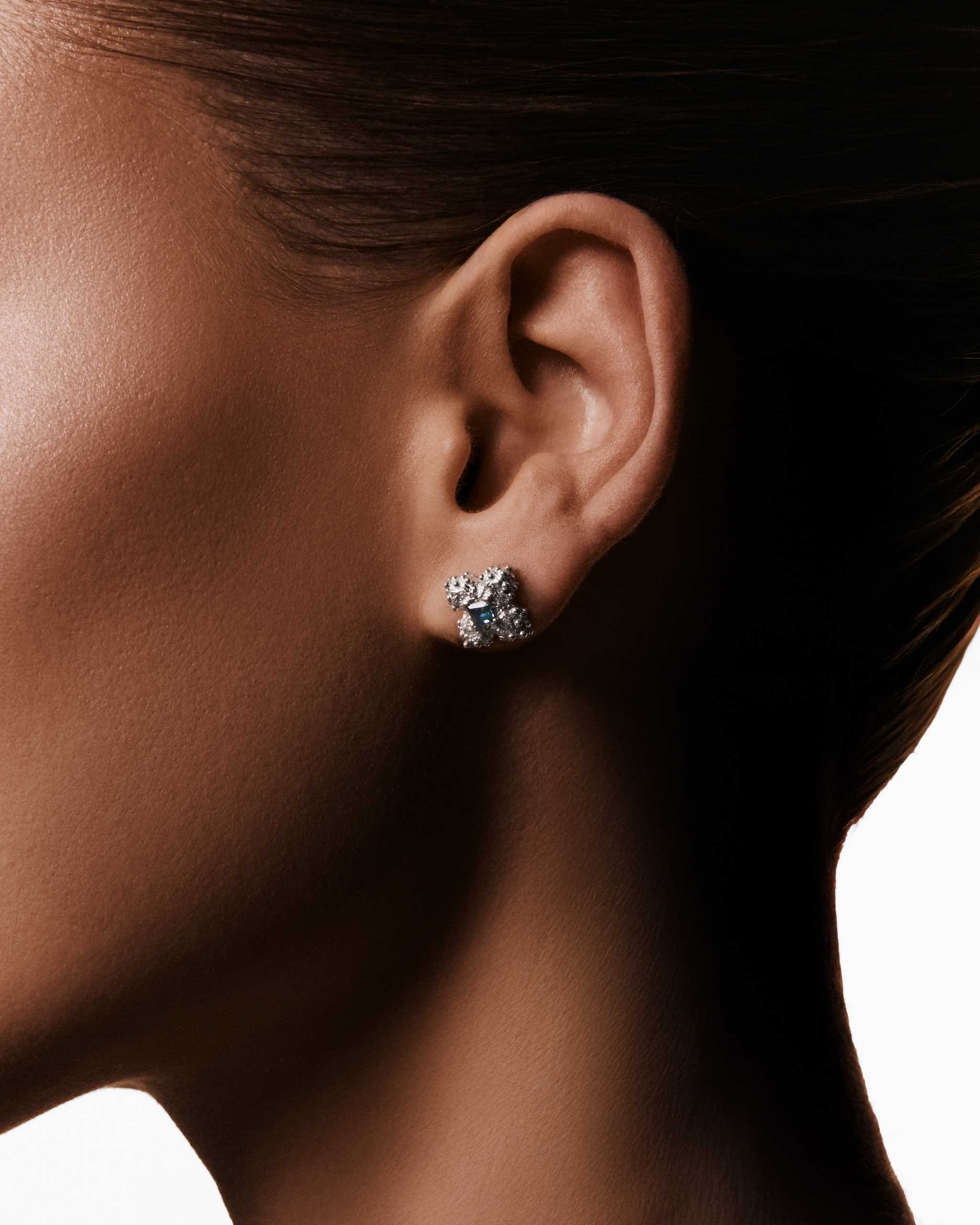 iced sakura earrings