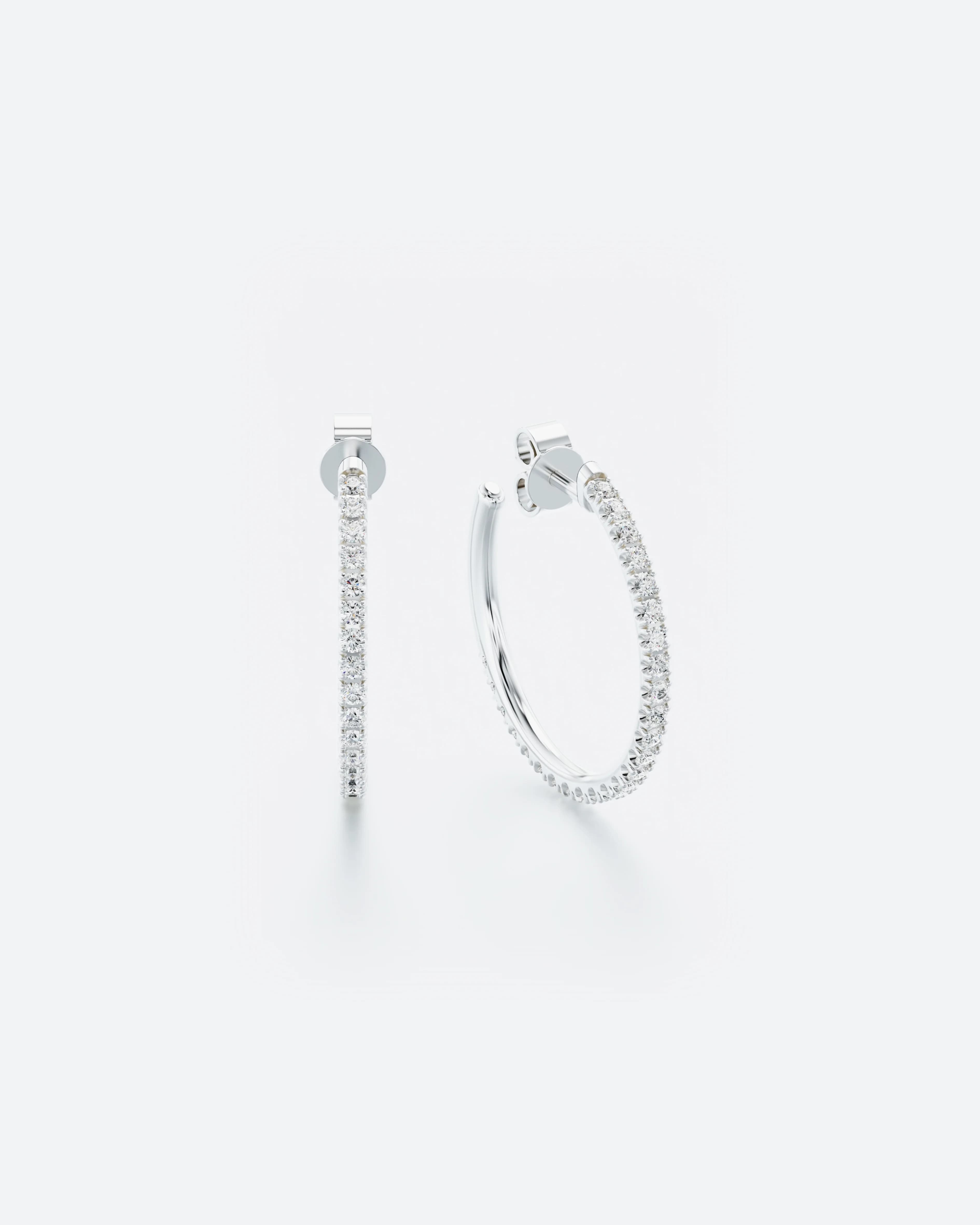 0.45ct Kolczyki z Diamentami