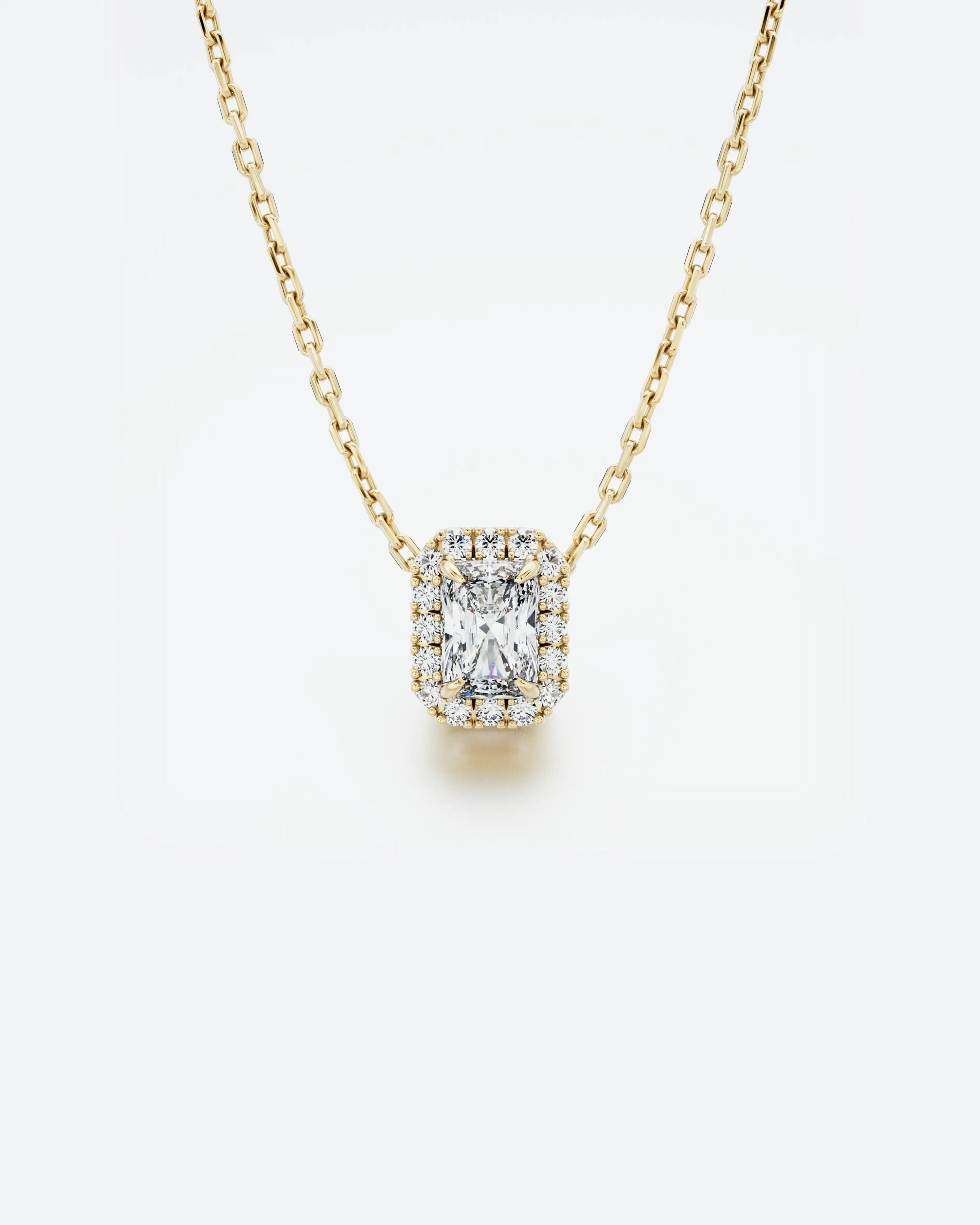 0.40ct Wisiorek z diamentami