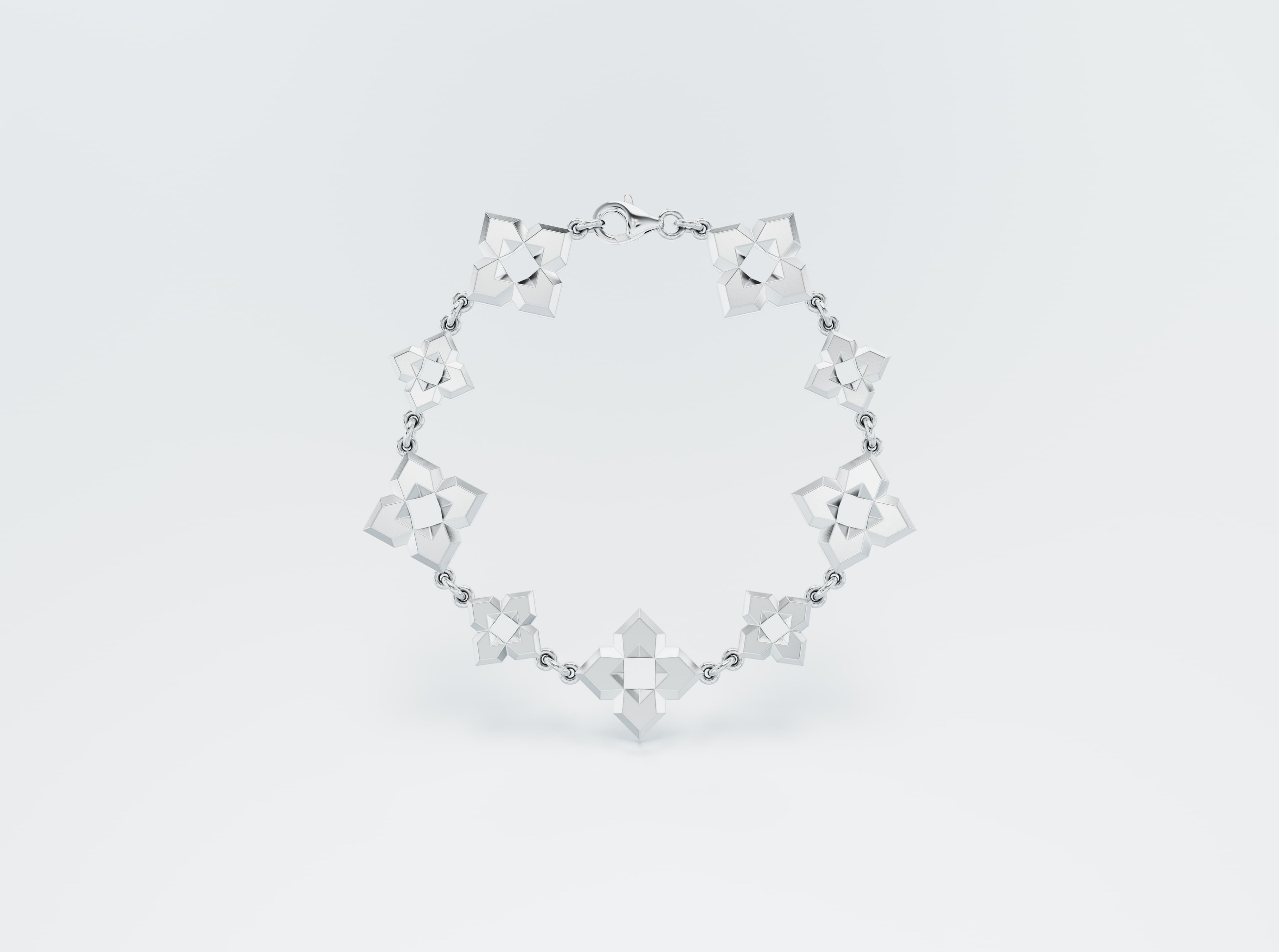 Sakura Silver Bracelet