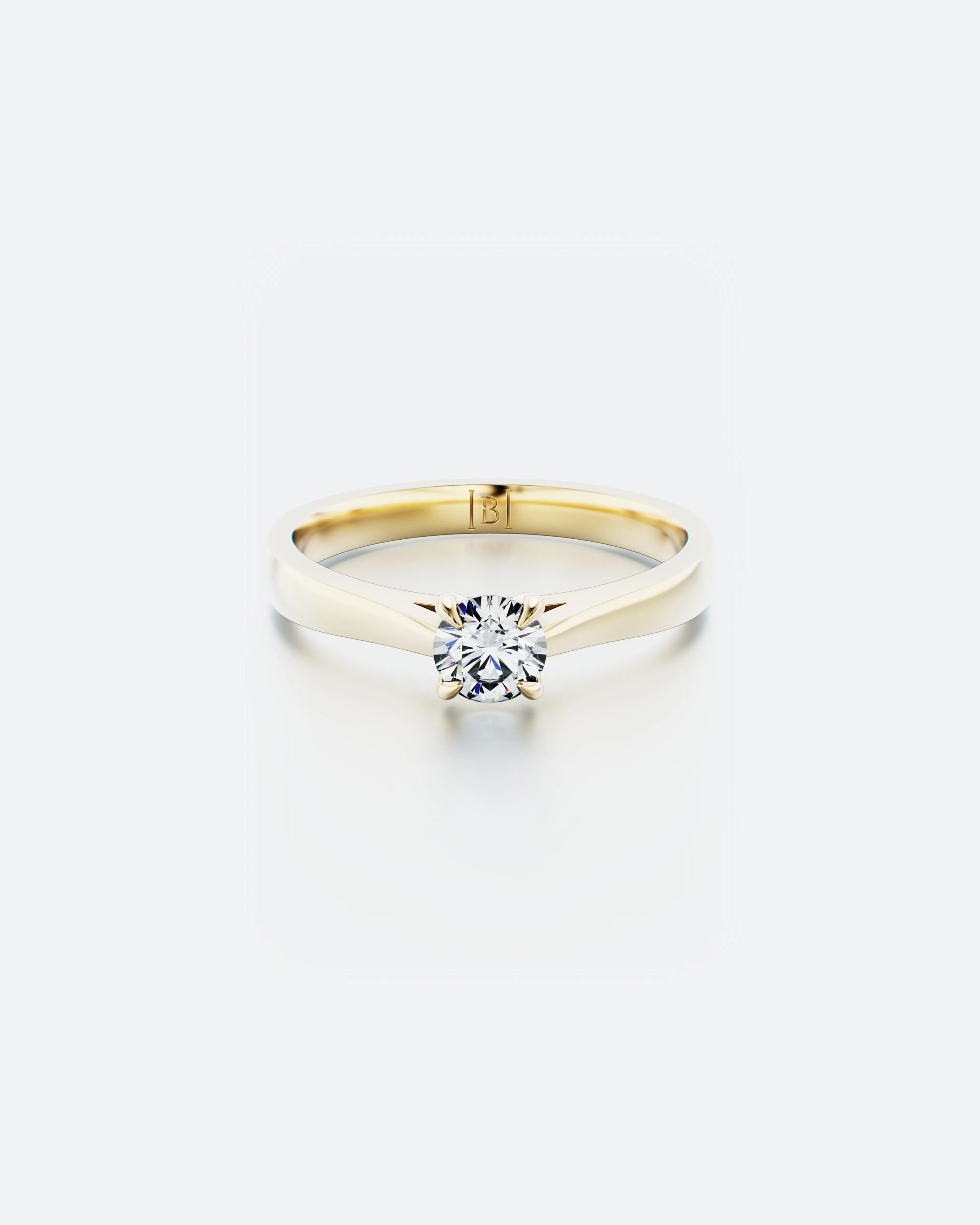 0.30ct Pierścionek z Diamentem