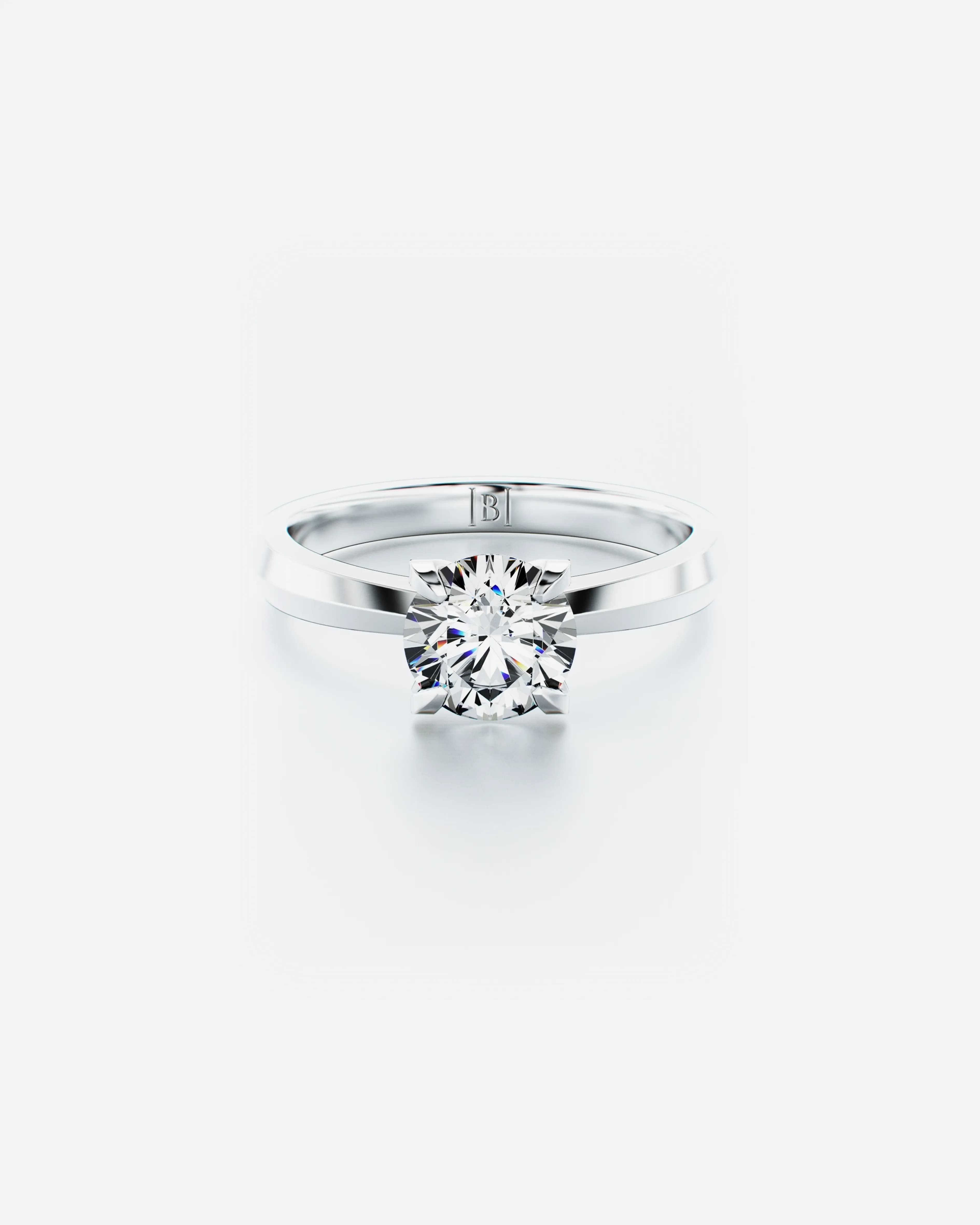 1ct Single Stone Diamond Ring