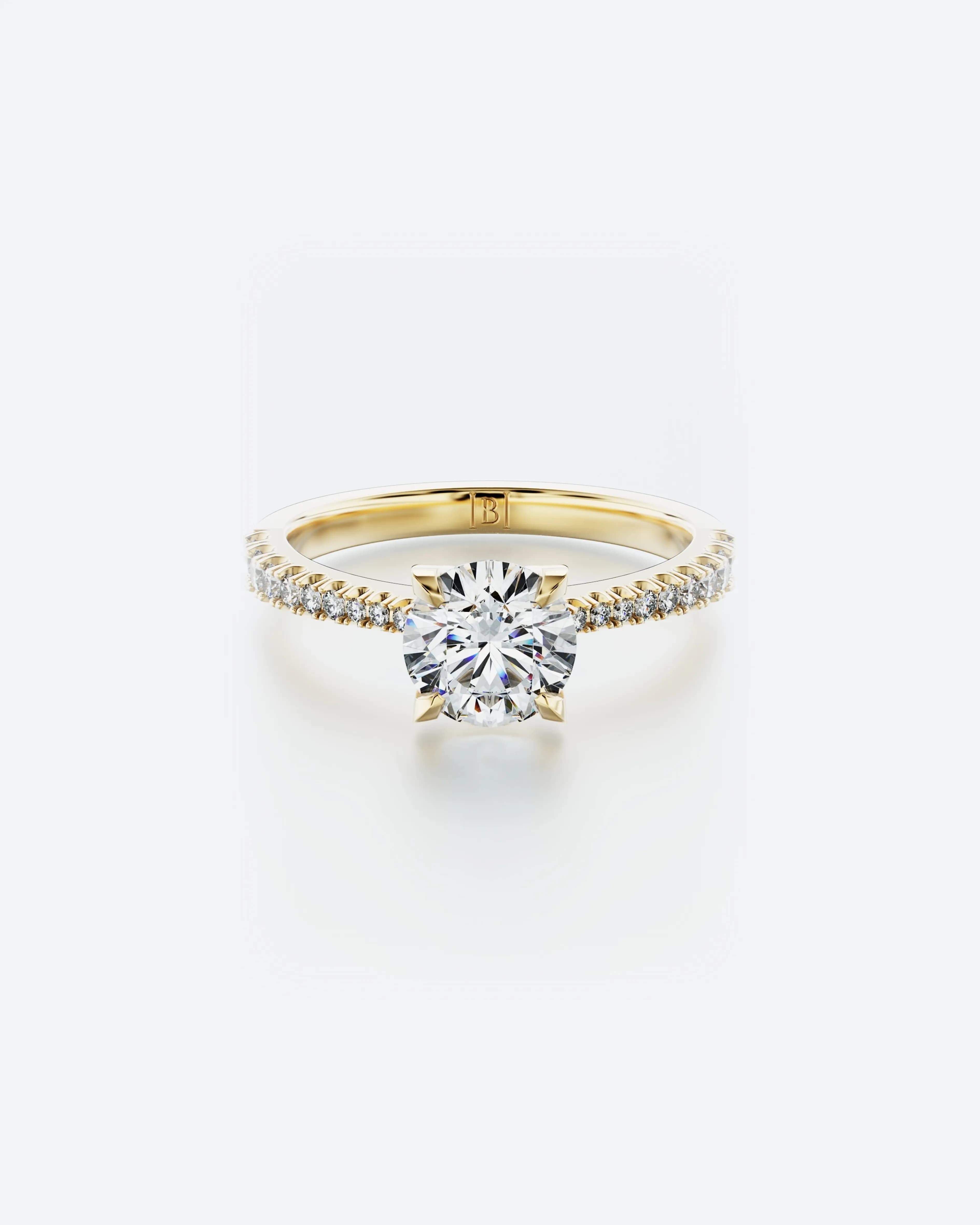 1.30ct Pierścionek z Diamentami