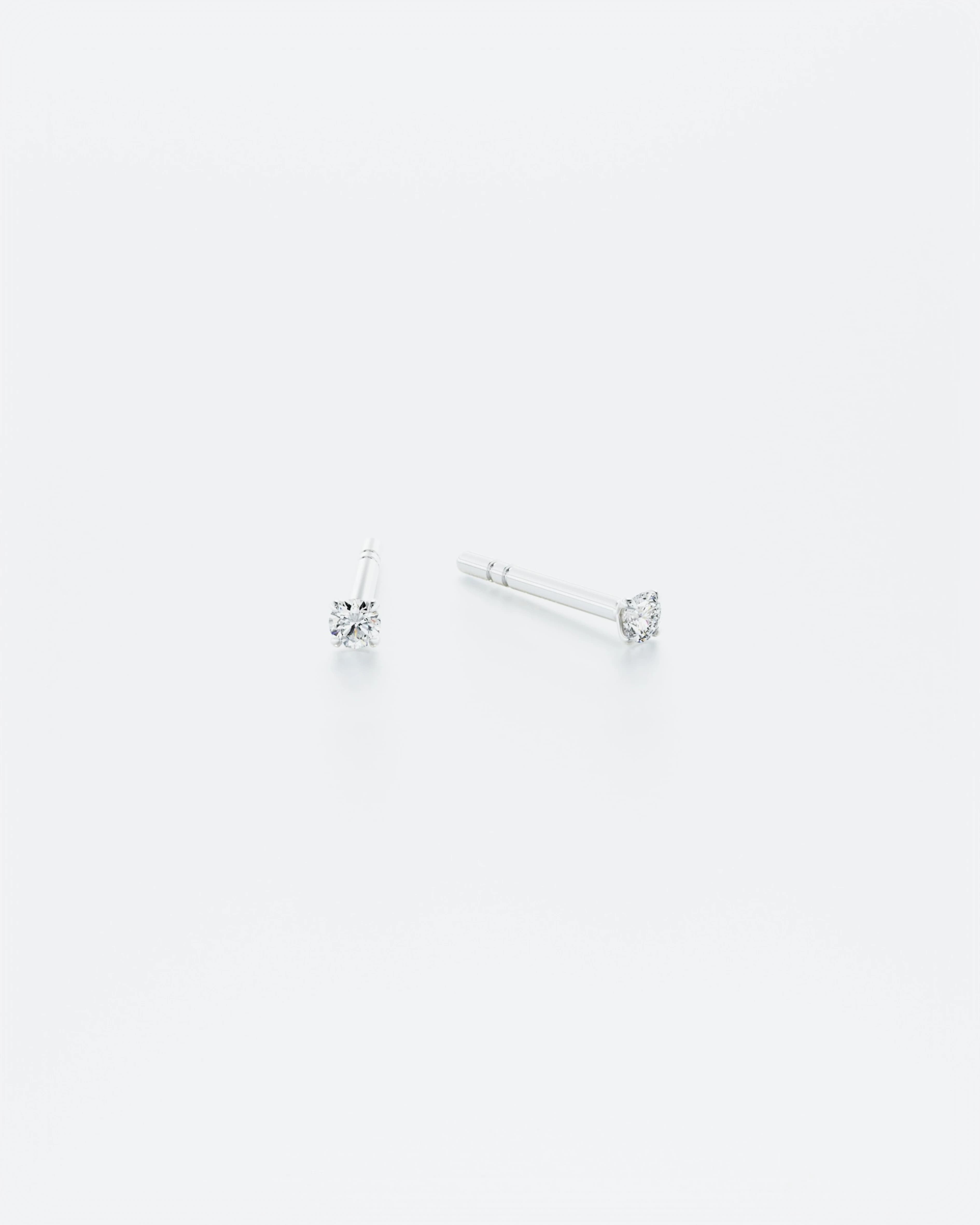 0.06ct Kolczyki z Diamentami
