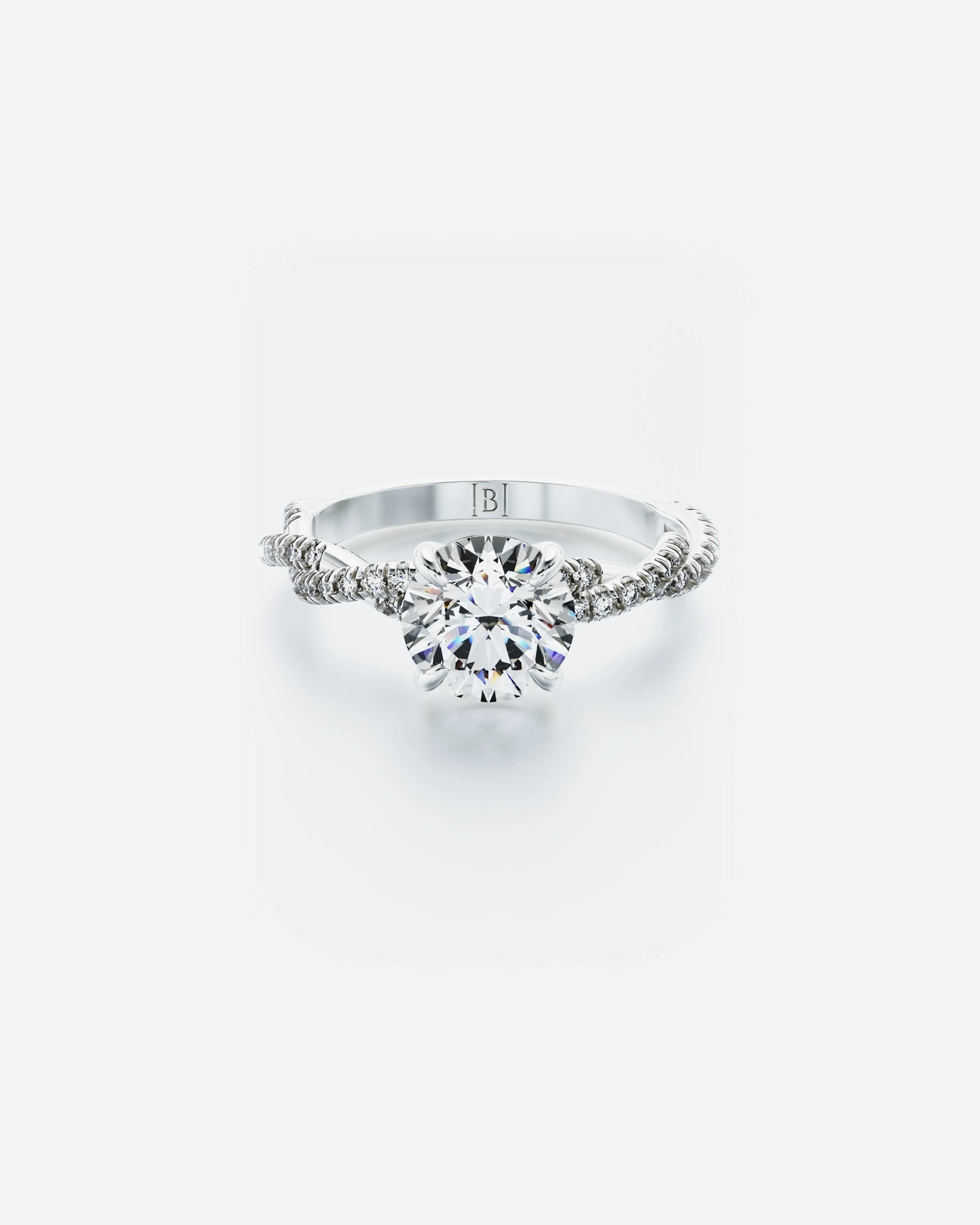 1.40ct Ziedas su deimantais
