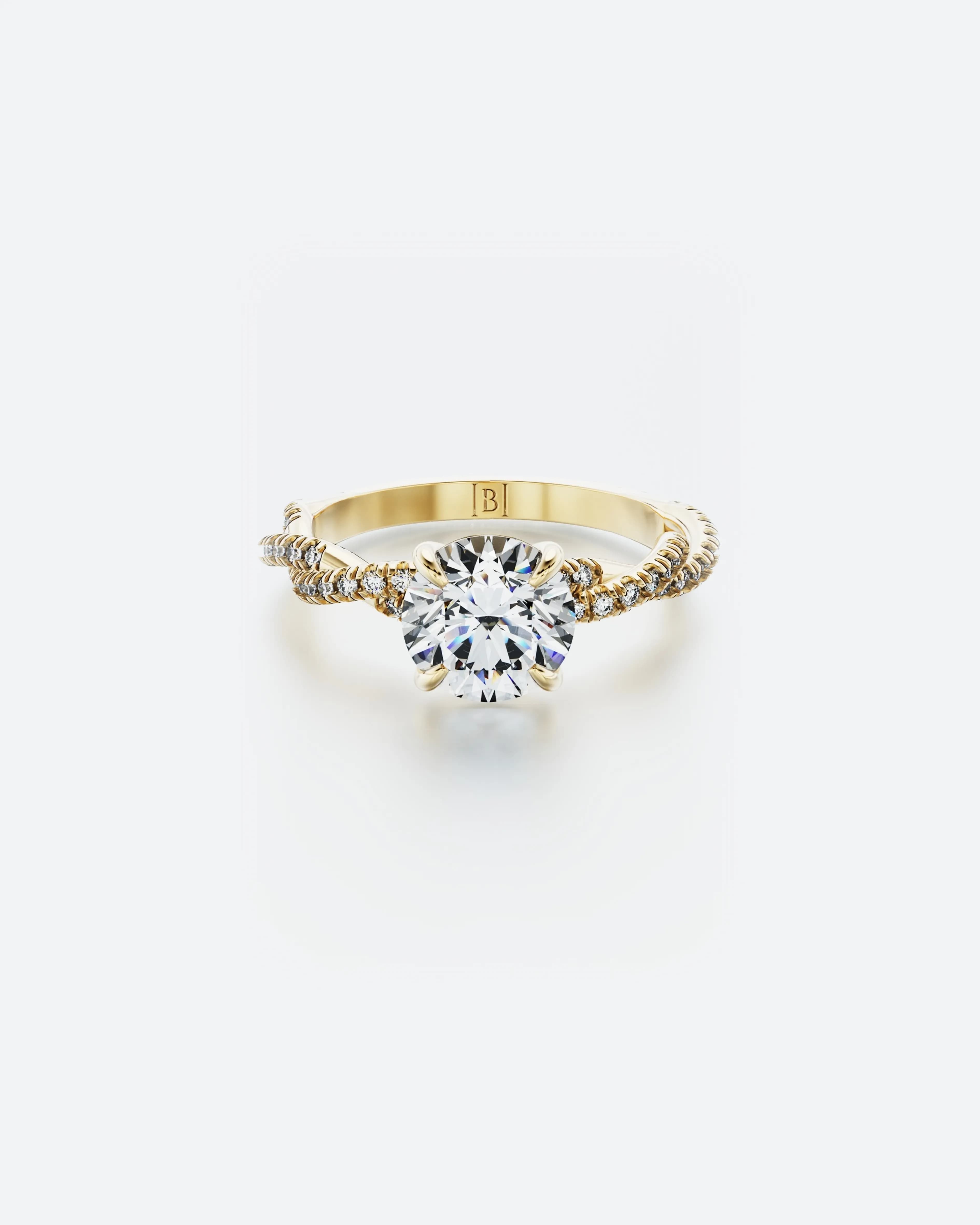 1.40ct Ziedas su deimantais