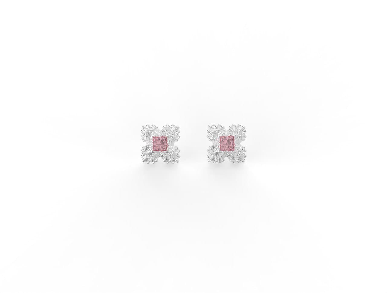 iced sakura kolczyki // v day edition